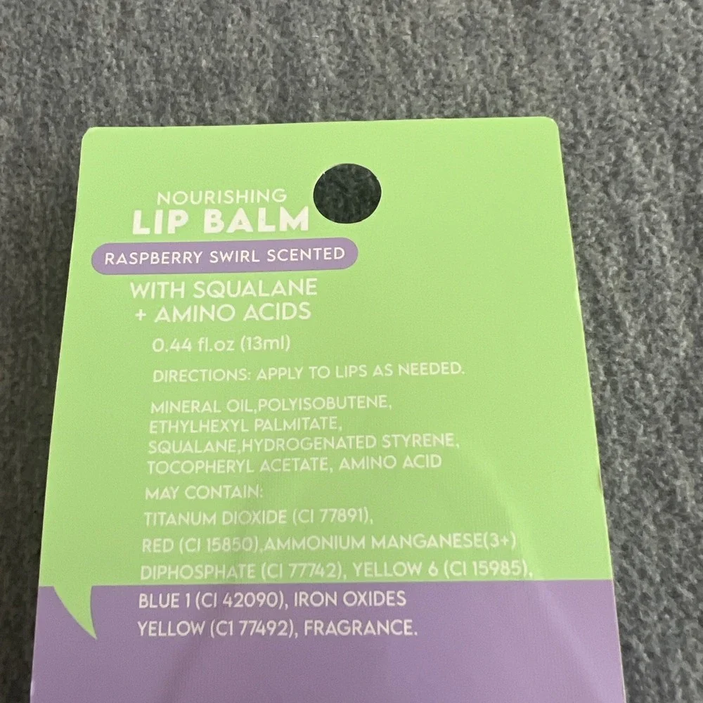 Beauty Impressions Nourishing Lip Balm Raspberry Swirl Viral TikTok Squalane New